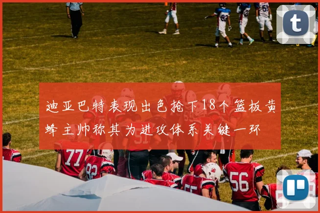 迪亚巴特表现出色抢下18个篮板黄蜂主帅称其为进攻体系关键一环